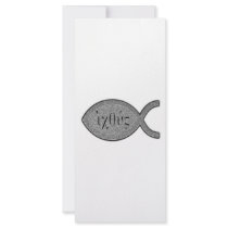 IXOYE Fish - Stone Effect Rack Card Template