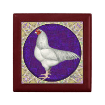 Ixworth Rooster Trinket Box