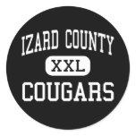 Izard County - Cougars - High - Brockwell Arkansas Stickers