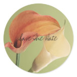 j0427843, Save The Date Round Sticker