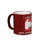j0437132, HAPPY FATHERS DAY 2009, I LOVE YOU DAD mugs