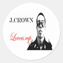 J.crown - "Lovers rap" Merch Sticker