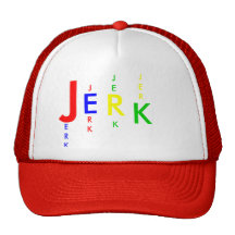 J, E, R, K, ERK, J, RK, JE, K, JER TRUCKER HAT
