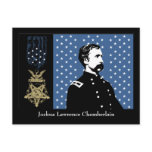 J.L. Chamberlain and the Medal of Honour postcards