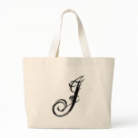 J letter J bag graphic fashion customised bag