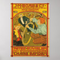 J.M Boas & Co. Bicycle Poster