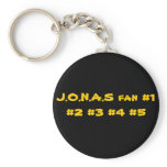 J.O.N.A.S fan keychains