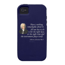 J.S. Bach on Playing iPhone 4/4S Case