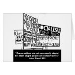J.S. Mill on Conservatism cards