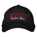 J.T.RED Rockin Blues Embroidered Hats