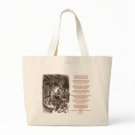 Jabberwocky Poem by Lewis Carroll Tote Bag