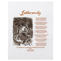 Jabberwocky Poem by Lewis Carroll (Black Adder)