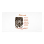 Jabberwocky Poem by Lewis Carroll (Black Adder) photo cards