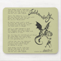 Jabberwocky Poem Mouse Pads
