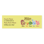 Jabloo Birthday Party Guest Card business cards