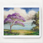 Jacaranda Tree Art mousepads