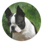 Jack and Amby Round Sticker