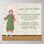 Jack and his Fiddle Posters