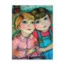 Jack and Jill Nursery Rhyme Time Fun Post Card