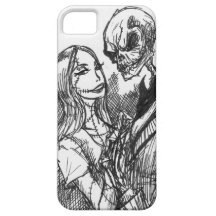 Jack and Sally iPhone 5 Cover