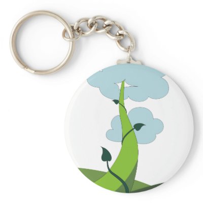 Jack and the Beanstalk Keychains