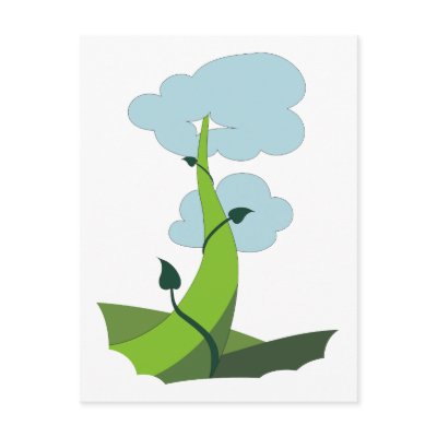 Jack and the Beanstalk Post Card