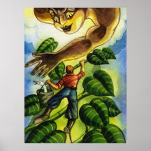Jack And The Beanstalk Print
