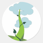 Jack and the Beanstalk Round Sticker