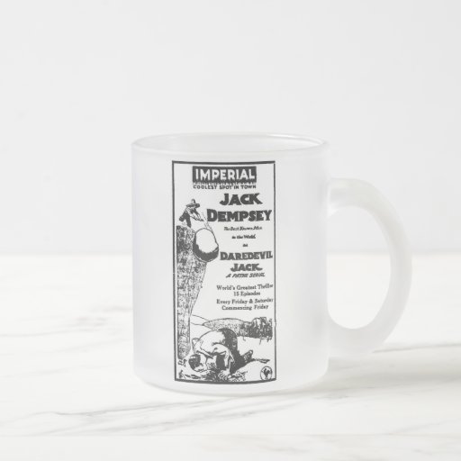 Jack Dempsey 1920 movie ad Mug