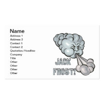 Jack Frost 2 Business Card Template
