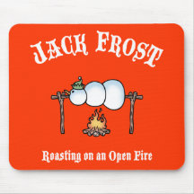 Jack Frost Roasting Mouse Mat