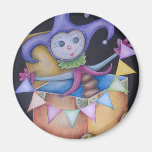 Jack in the box fridge magnet