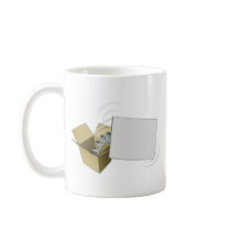 Jack in the box sign mugs