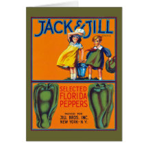 Jack & Jill Florida Peppers Card