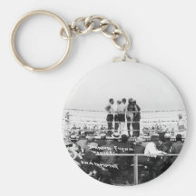 Jack Johnson vs. Fireman Jim Flynn Boxing: 1912 Keychains