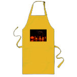 Jack-O-Lantern And Candles Apron