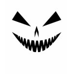 Jack-O'-Lantern Face I, Black t-shirts