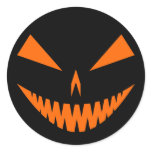 Jack-O'-Lantern Face I, Orange stickers