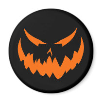 Jack-O'-Lantern Face II, Orange