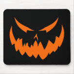 Jack-O'-Lantern Face II, Orange mousepads