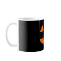 Jack-O'-Lantern Face IV, Orange mugs