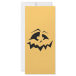 Jack-O-Lantern Face rack cards