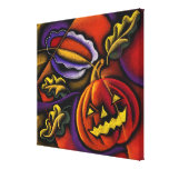 Jack-o'-lantern Gallery Wrap Canvas