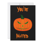 Jack-O'-Lantern III invitations