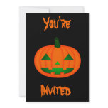 Jack-O'-Lantern IV invitations