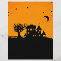 Jack O Lantern Manor Flyer Design