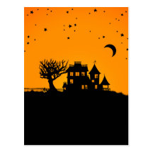 Jack O Lantern Manor Post Cards