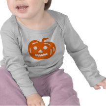 jack-o-lantern orange tee shirts
