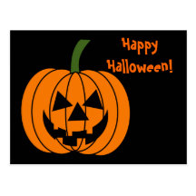 Jack O' Lantern Postcard