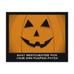 Jack-O-Lantern Pumpkin Graphic Customisable Flyer